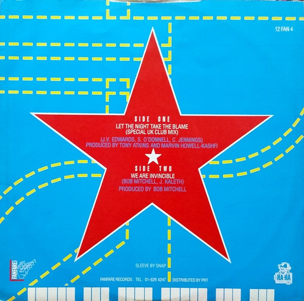 501's : Let The Night Take The Blame (12")