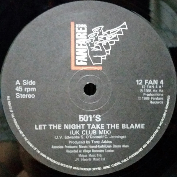 501's : Let The Night Take The Blame (12")
