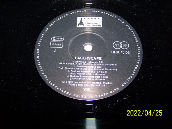 You (4) : Laserscape (LP, Album)