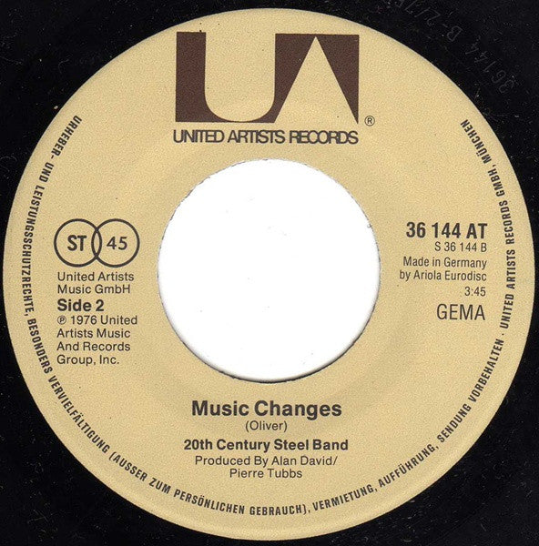 20th Century Steel Band : Say I Do (7", Single)