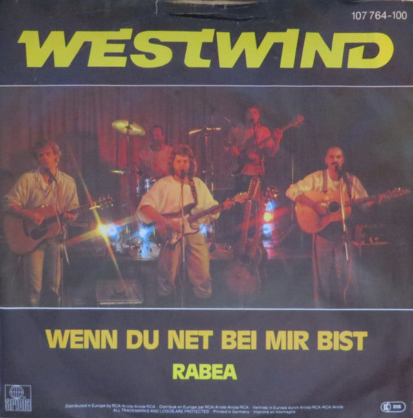 Westwind (7) : Wenn Du Net Bei Mir Bist (7", Single)