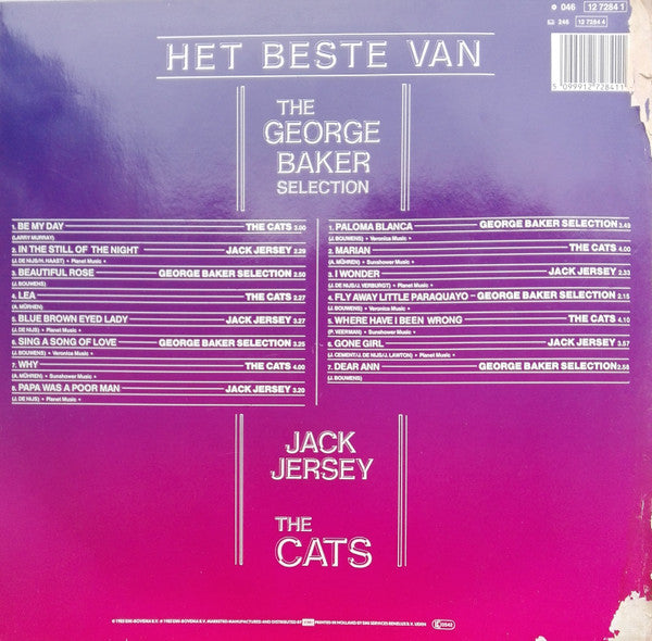 Jack Jersey, George Baker Selection, The Cats : Het Beste Van (LP, Comp)