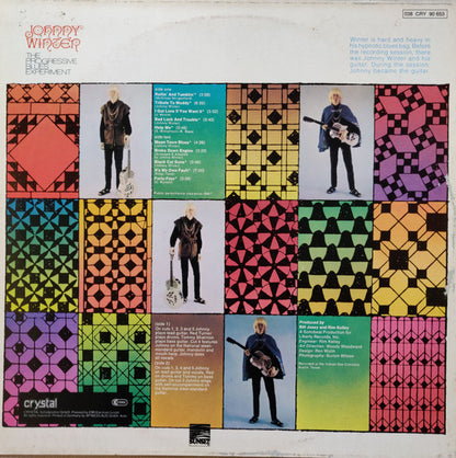 Johnny Winter : The Progressive Blues Experiment (LP, Album, RE)