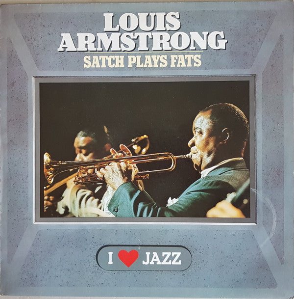Louis Armstrong : Satch Plays Fats (LP, Mono, RE)