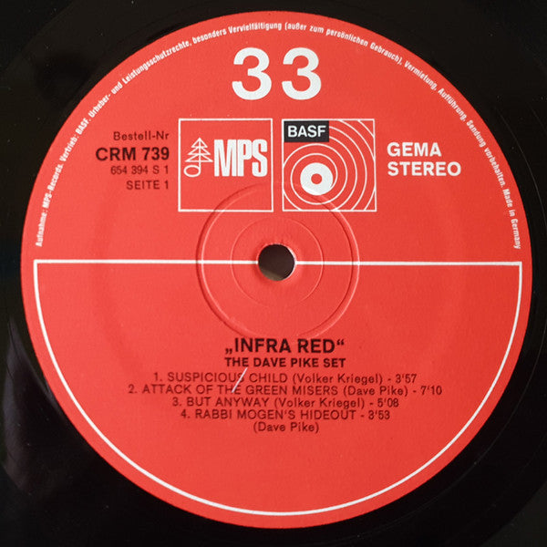 The Dave Pike Set : Infra-Red (LP, Album, RP)