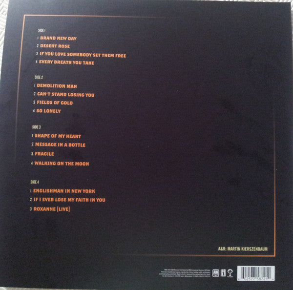 Sting : My Songs (2xLP, Album, 180)
