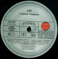 Lio : Amour Toujours (LP, Album)