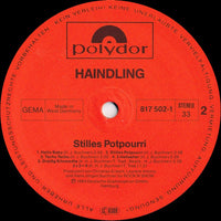 Haindling : Stilles Potpourri (LP, Album)
