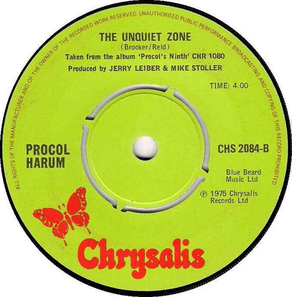 Procol Harum : As Strong As Samson (When You're Being Held To Ransom) (7", Single)