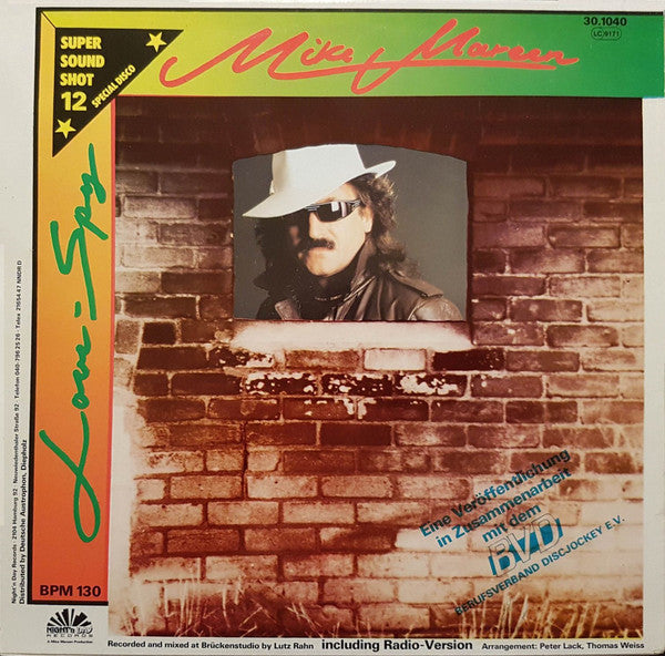 Mike Mareen : Love-Spy (12")