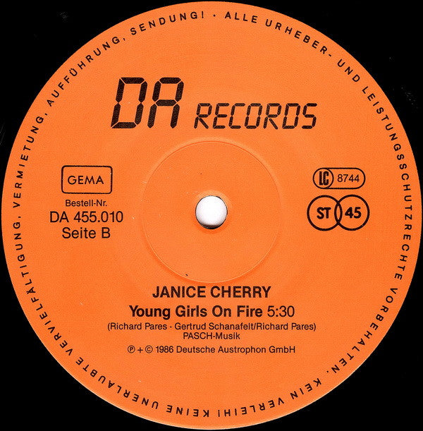 Janice Cheery : Flashlights (12")