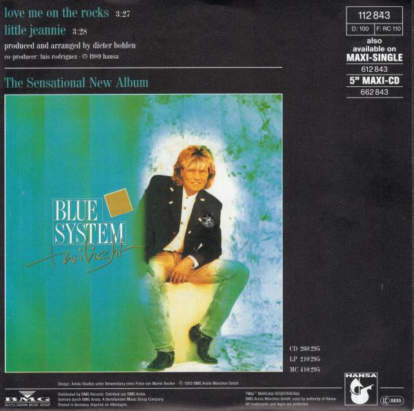 Blue System : Love Me On The Rocks (7", Single)