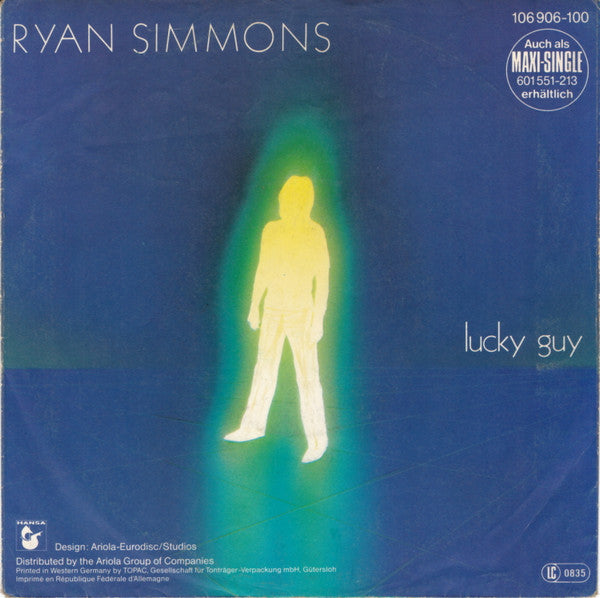 Ryan Simmons : Lucky Guy (7", Single)