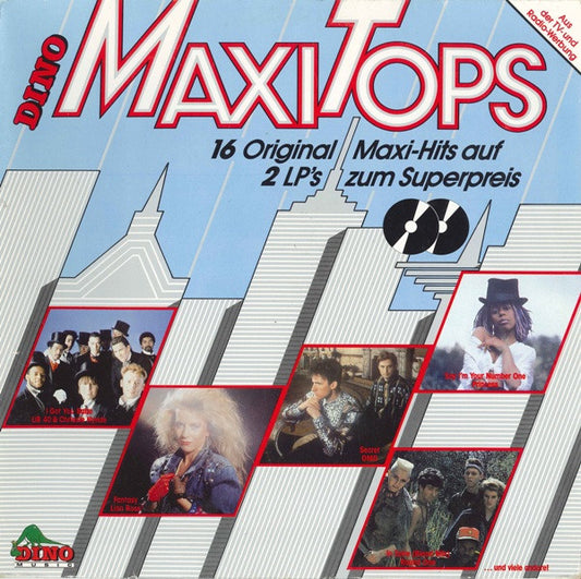 Various : Dino Maxi Tops (2xLP, Comp, Gat)