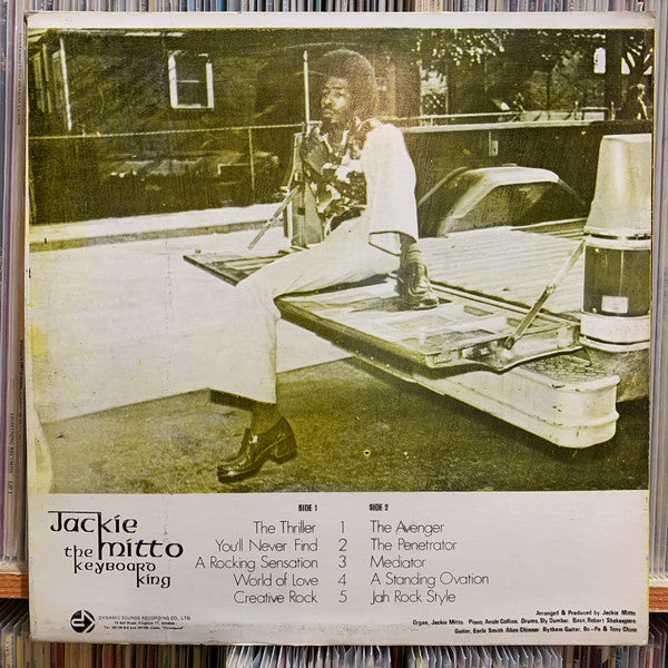 Jackie Mitto* : The Keyboard King (LP, Album, RE)