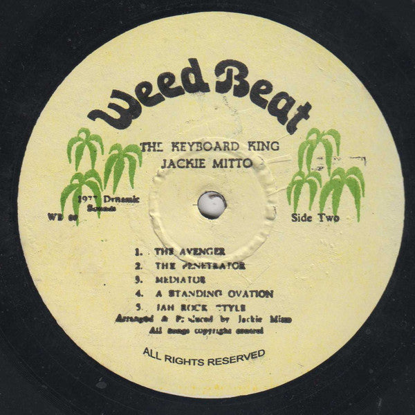 Jackie Mitto* : The Keyboard King (LP, Album, RE)