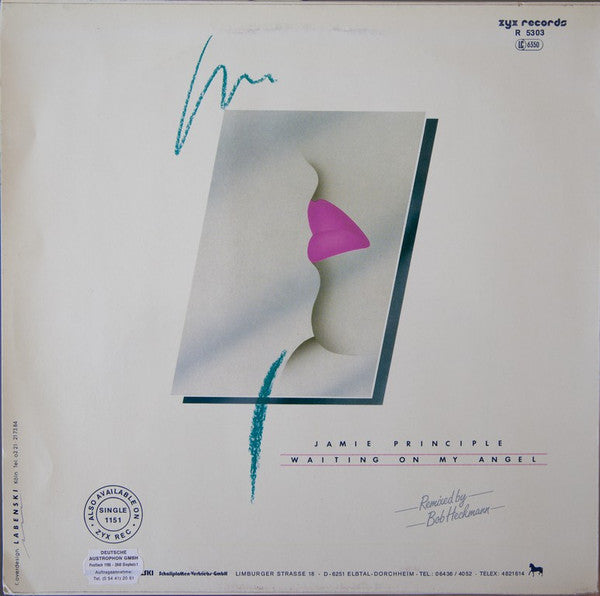 Jamie Principle : Waiting On My Angel (12")