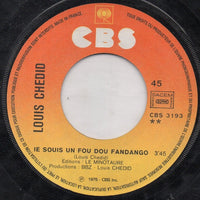 Louis Chedid : Hold Up / Ie Souis Un Fou Dou Fandango (7", Single)