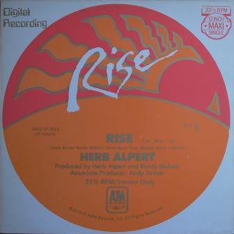Herb Alpert : Rise (12")