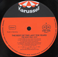 The Who : '64 - '74 / The Best Of The Last Ten Years (2xLP, Comp, RE, Gat)