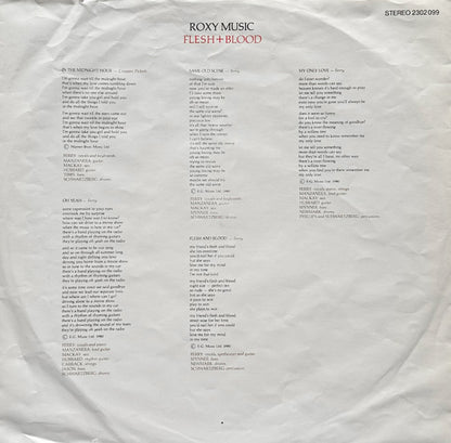 Roxy Music : Flesh + Blood (LP, Album)