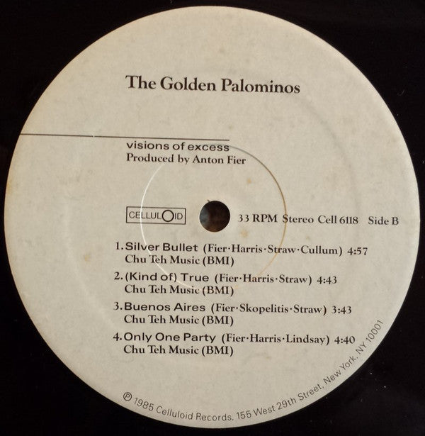 The Golden Palominos : Visions Of Excess (LP, Album)