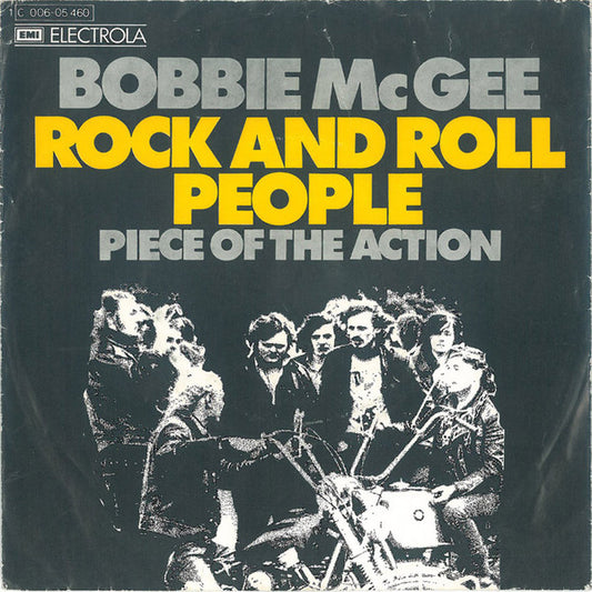 Bobbie McGee : Rock And Roll People (7", Single)