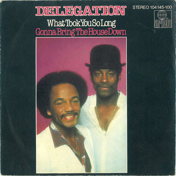 Delegation : What Took You So Long / Gonna Bring The House Down (7", Single)