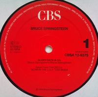 Bruce Springsteen : Glory Days (12", Maxi)