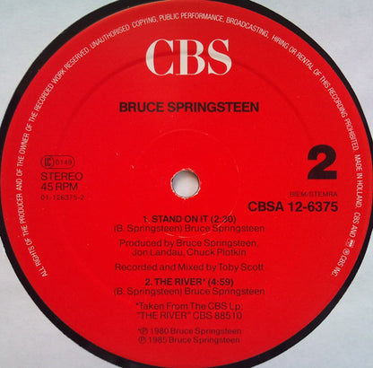 Bruce Springsteen : Glory Days (12", Maxi)