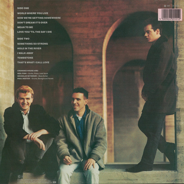 Crowded House : Crowded House (LP, Album, DMM)