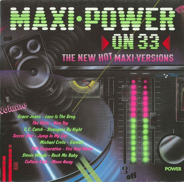 Various : Maxi-Power On 33 (LP, Comp)