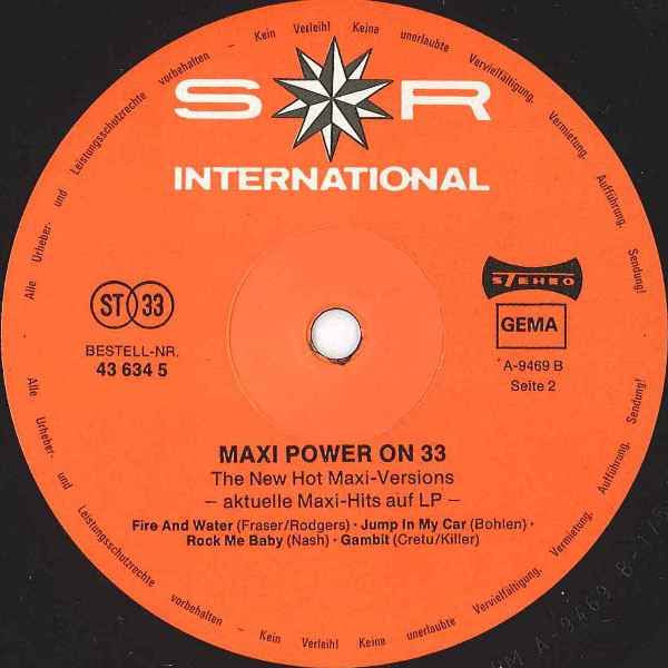 Various : Maxi-Power On 33 (LP, Comp)