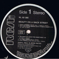 Daryl Hall & John Oates : Beauty On A Back Street (LP, Album, RE)