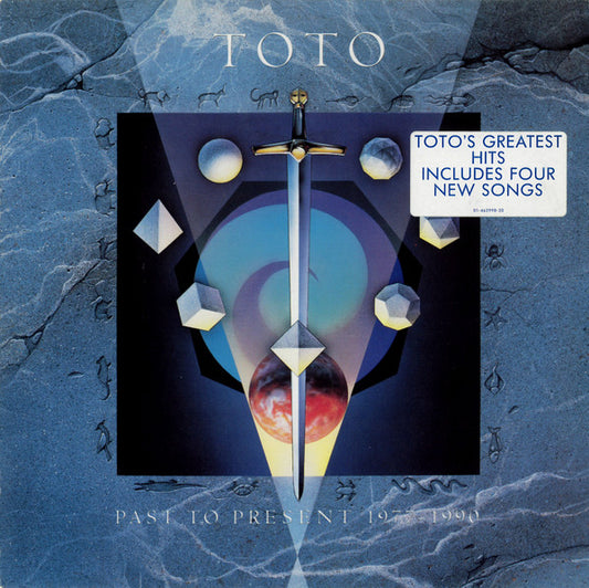 Toto - Past To Present 1977 - 1990 (LP, Comp) (Near Mint (NM or M-))