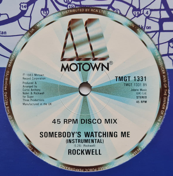 Rockwell : Somebody's Watching Me (12")