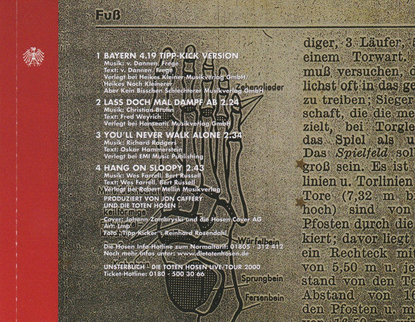 Die Toten Hosen : Bayern (CD, Maxi)