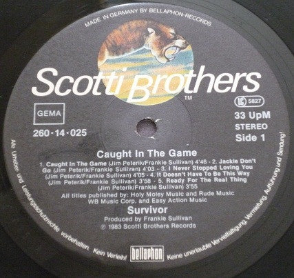 Survivor : Caught In The Game (LP, Album)