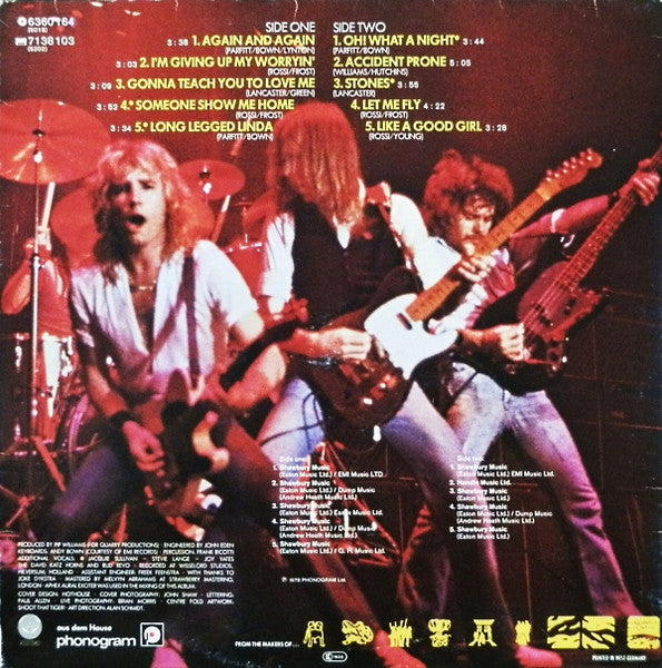 Status Quo : If You Can't Stand The Heat (LP, Album, Gat)