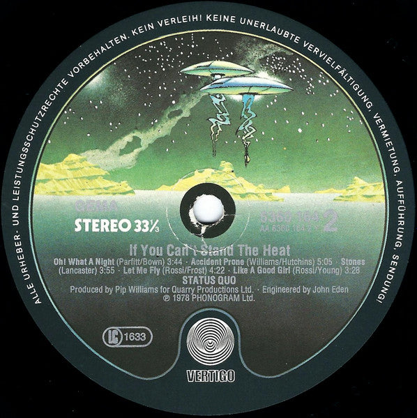 Status Quo : If You Can't Stand The Heat (LP, Album, Gat)