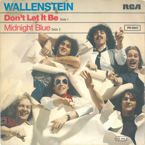 Wallenstein : Don't  Let It Be (7", Single)