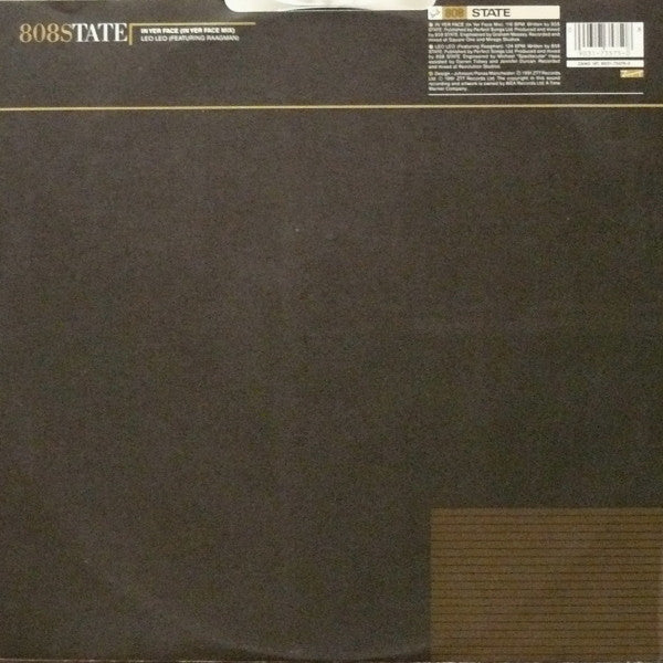 808 State : In Yer Face (12", Single)