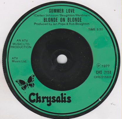 Blonde On Blonde : Subway (7", Single, Gre)