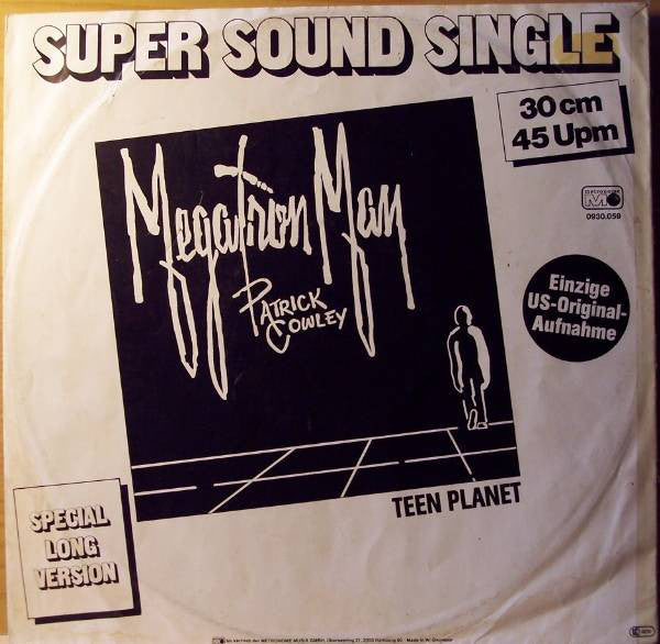 Patrick Cowley : Megatron Man (Special Long Version) (12")