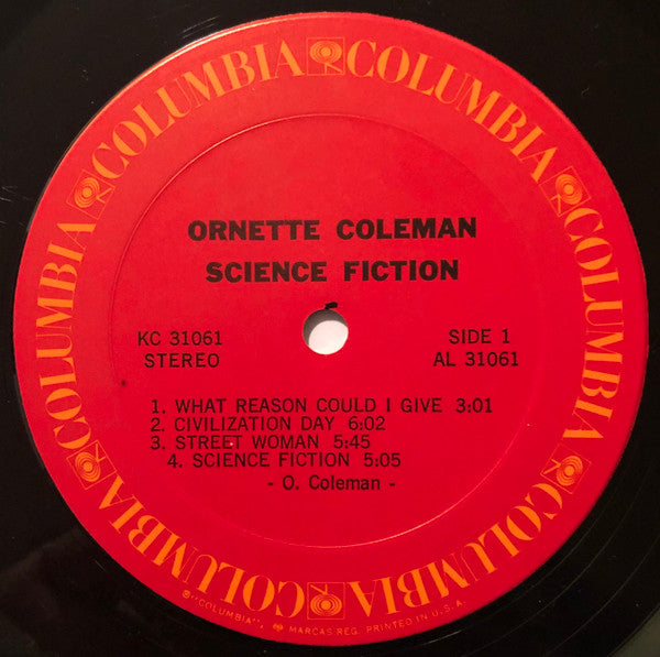Ornette Coleman : Science Fiction (LP, Album, Pit)