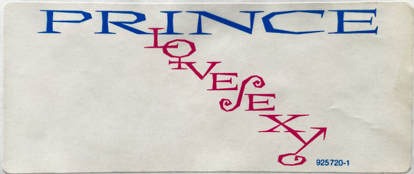 Prince : Lovesexy (LP, Album, Tel)