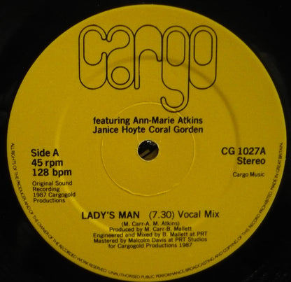 Cargo (2) : Lady's Man (12")