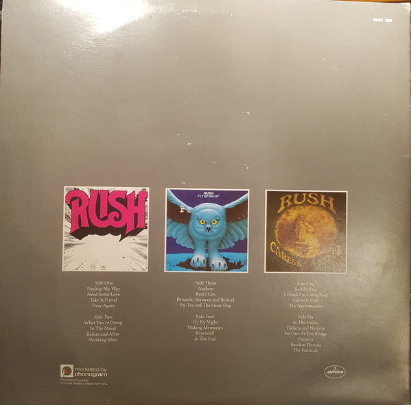 Rush : Archives (3xLP, Comp)