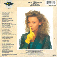 Kylie* : Wouldn't Change A Thing (7", Single, Lar)