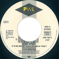 Kylie* : Wouldn't Change A Thing (7", Single, Lar)